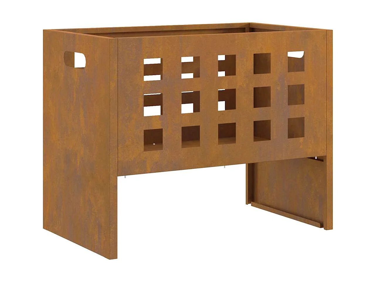 Braise Marron 50 x 30 x 40 cm Acier