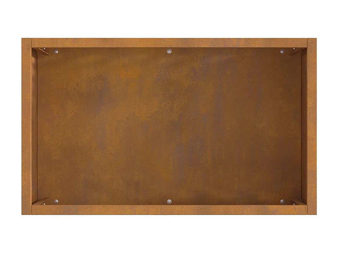 Braise Marron 50 x 30 x 40 cm Acier