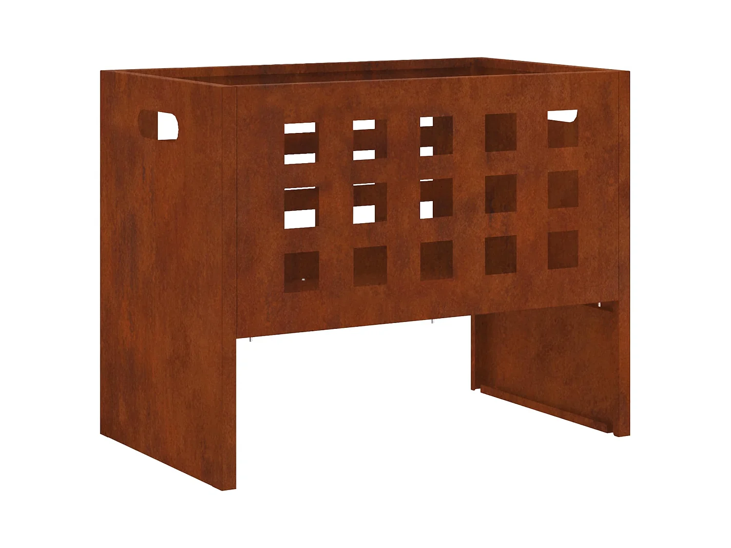 Braise Marron 50 x 30 x 40 cm Acier