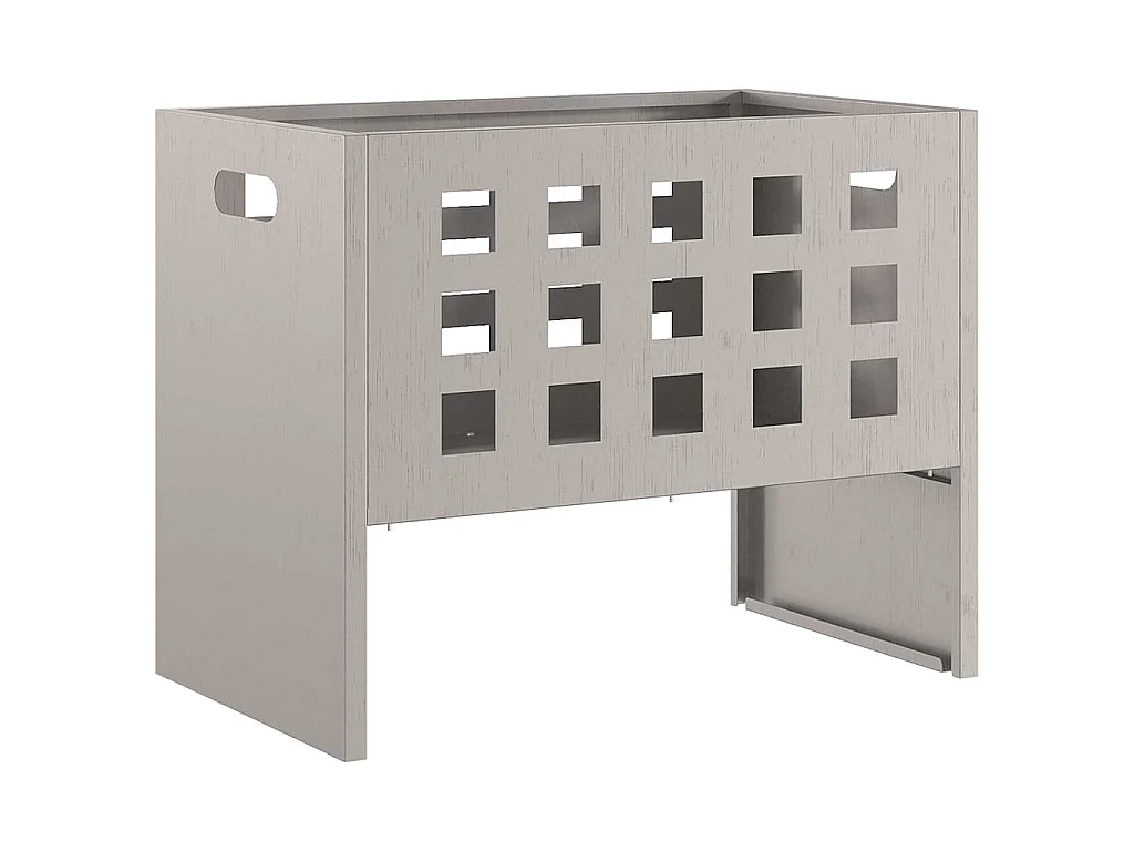 Braise Marron 50 x 30 x 40 cm Acier