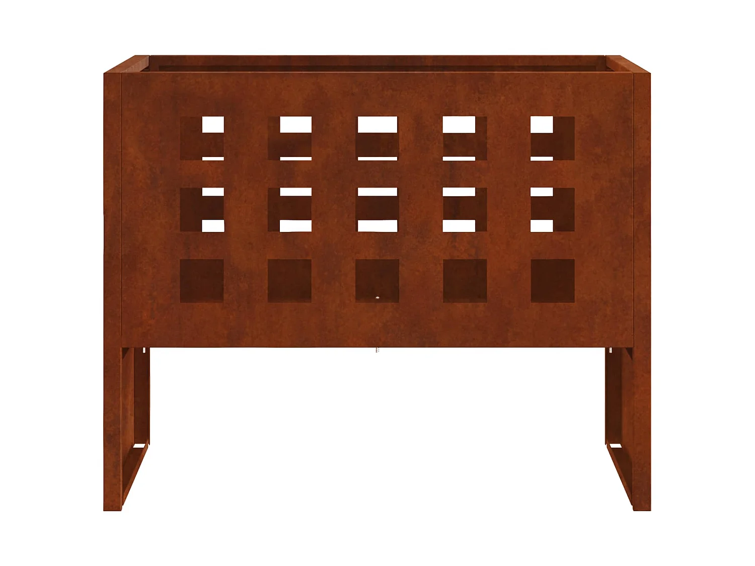 Braise Marron 50 x 30 x 40 cm Acier