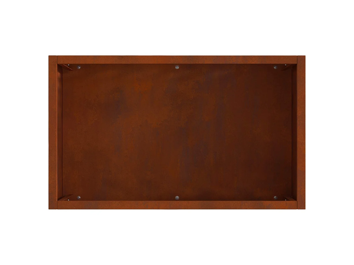 Braise Marron 50 x 30 x 40 cm Acier