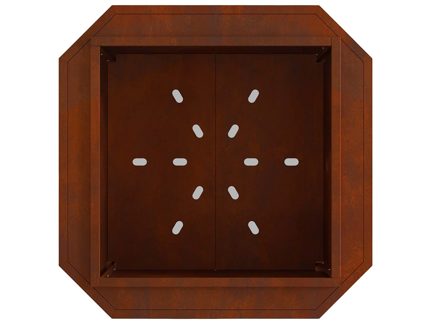 Focolare Senza Fumi Marrone 48 x 48 x 51 cm