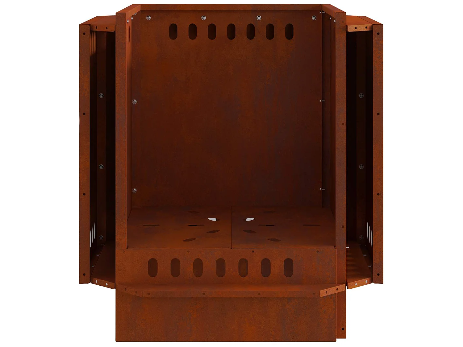 Focolare Senza Fumi Marrone 48 x 48 x 51 cm