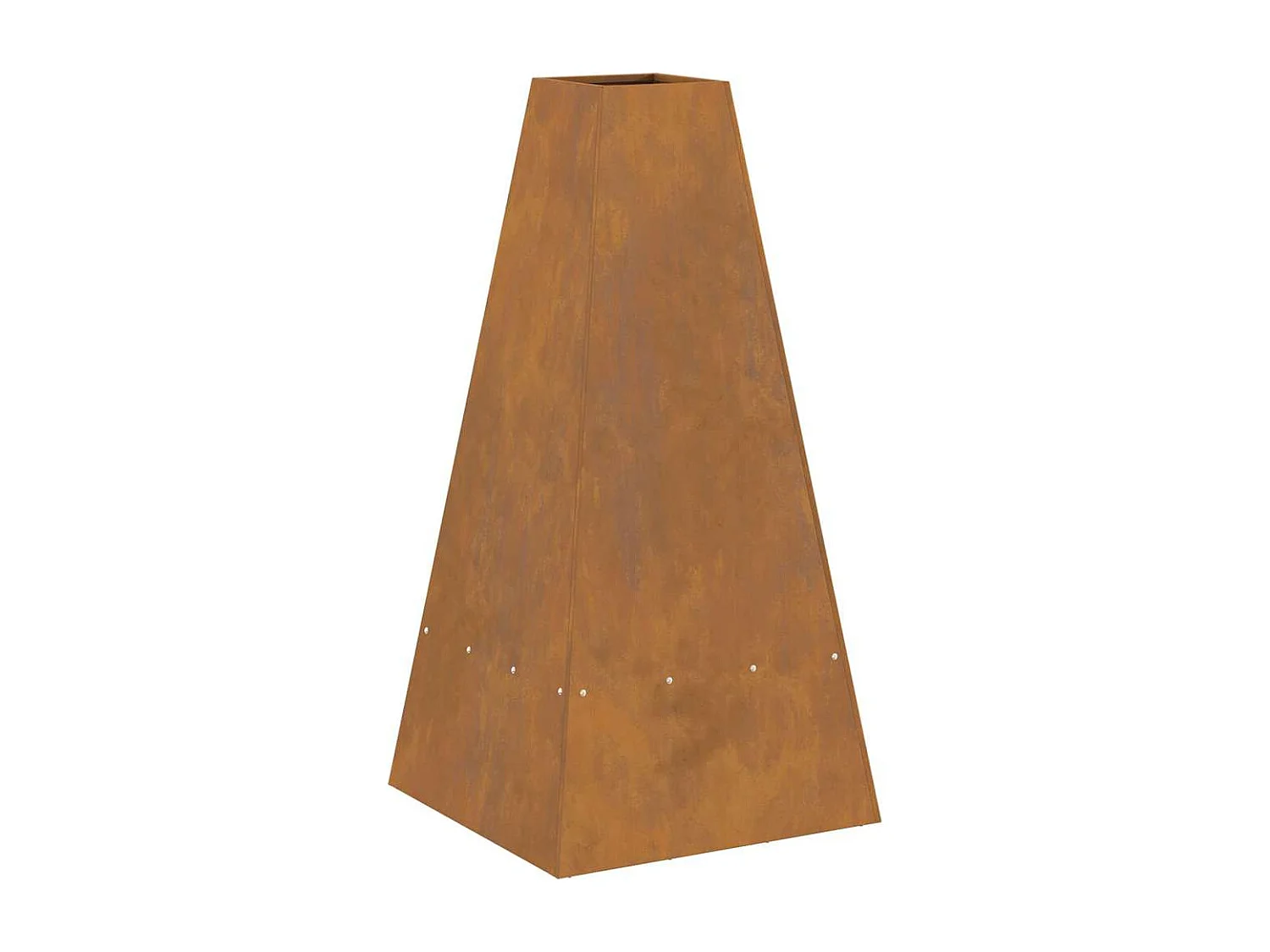 Braise Marron 50 x 50 x 100 cm Acier