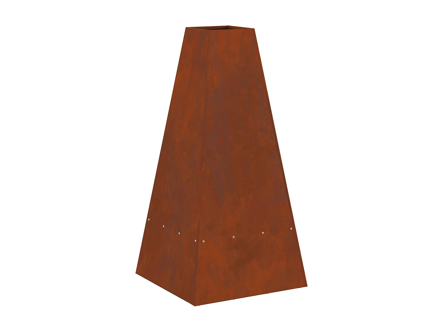 Hoguera Marrón 50 x 50 x 100 cm Acero