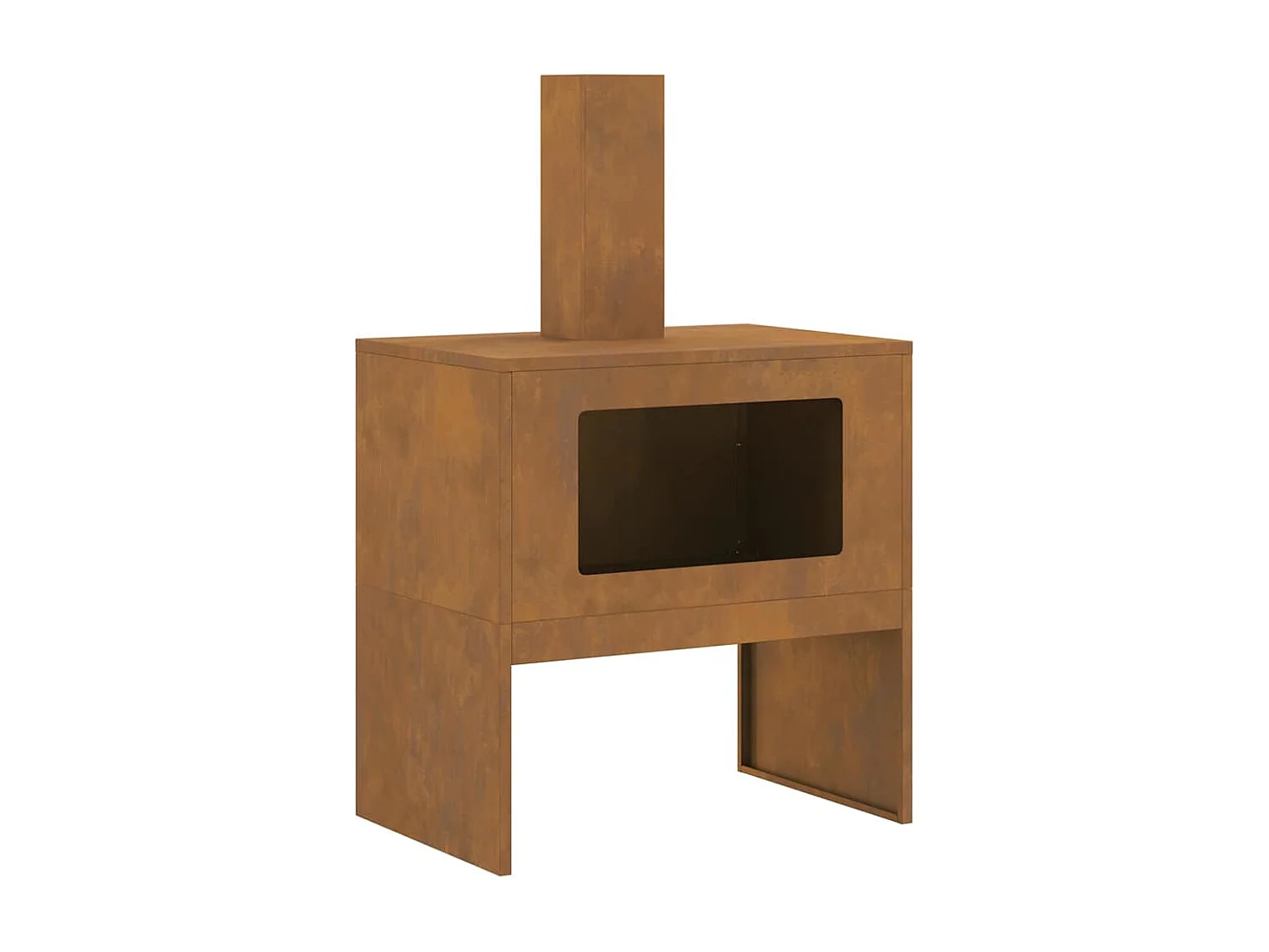 Braise Marron 60 x 40 x 96 cm Acier