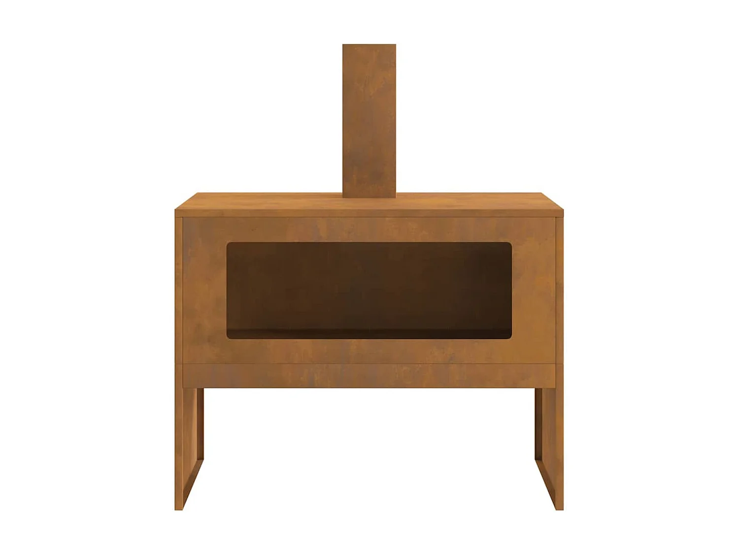 Braise Marron 80 x 50 x 96 cm Acier