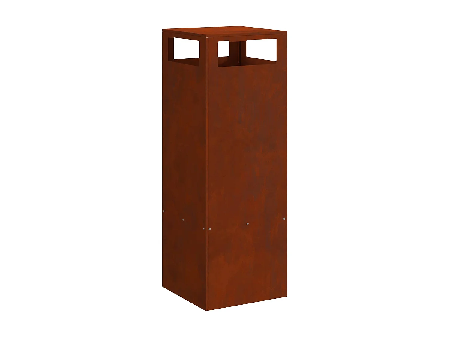 Braise Marron 35 x 35 x 100 cm Acier