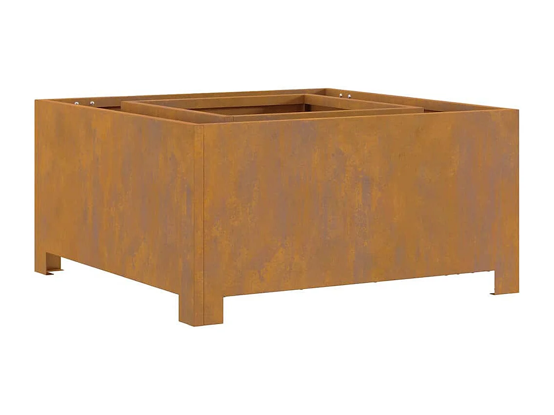 Braise Marron 60 x 60 x 30 cm Acier