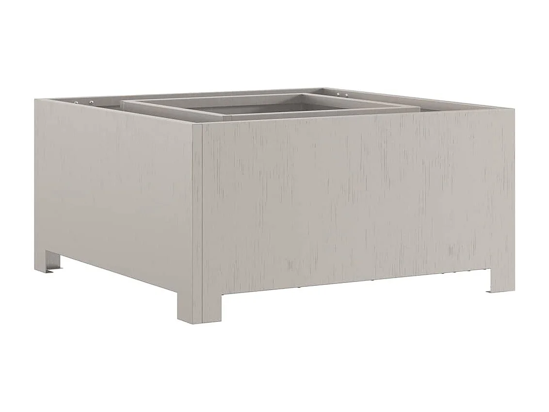 Braise Marron 60 x 60 x 30 cm Acier