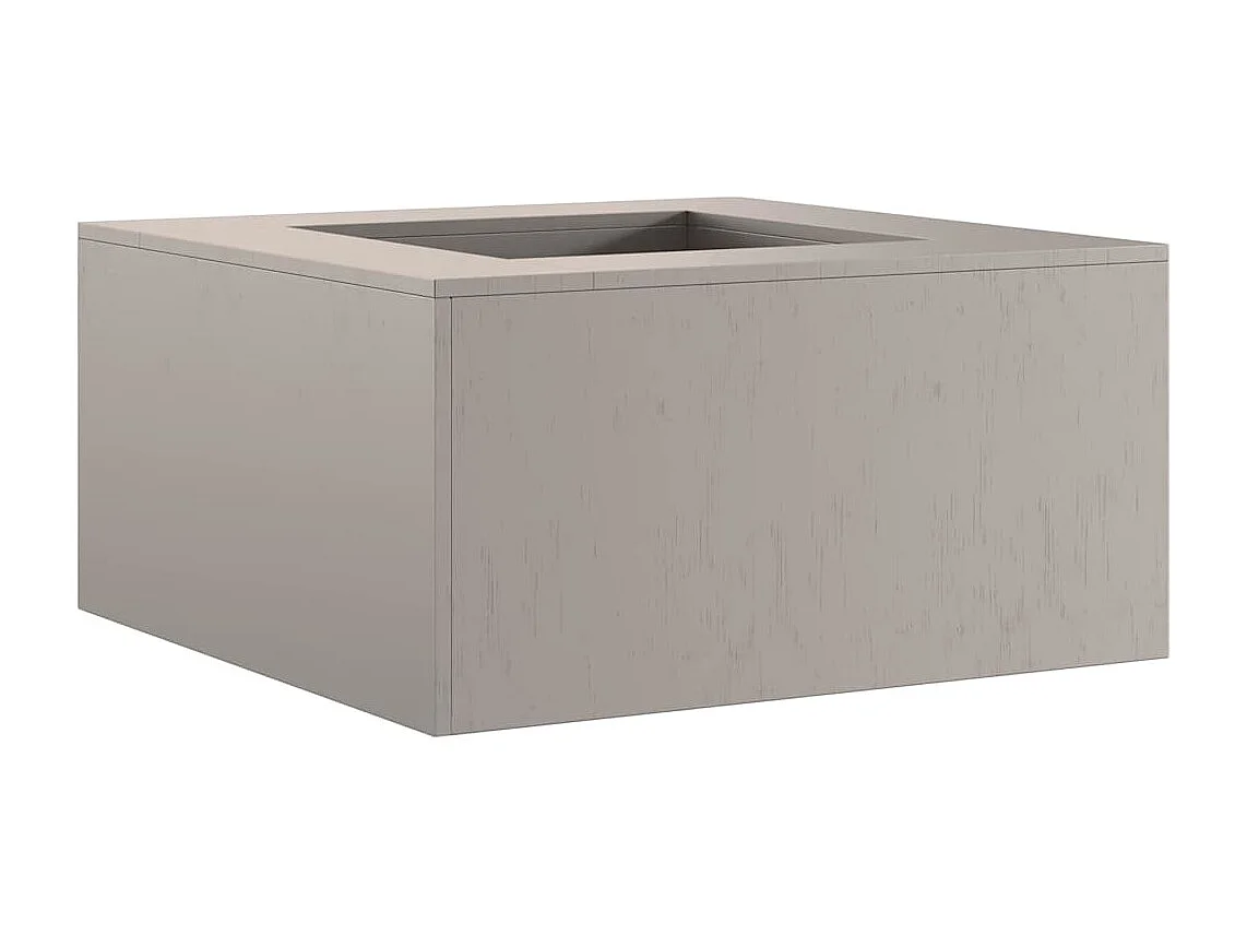 Braise Marron 80 x 80 x 40 cm Acier résistant aux intempéries