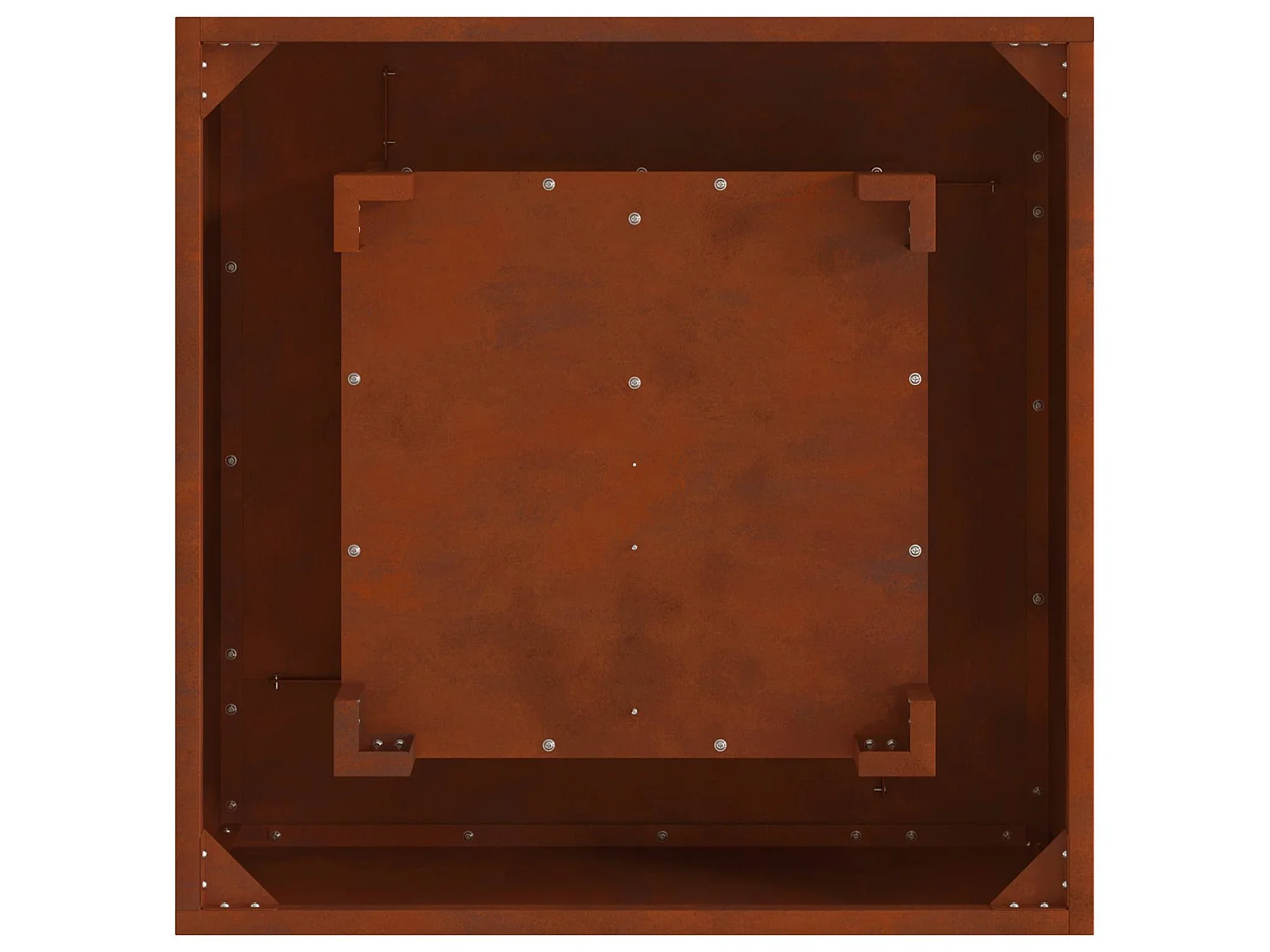 Focolare Marrone 80 x 80 x 40 cm