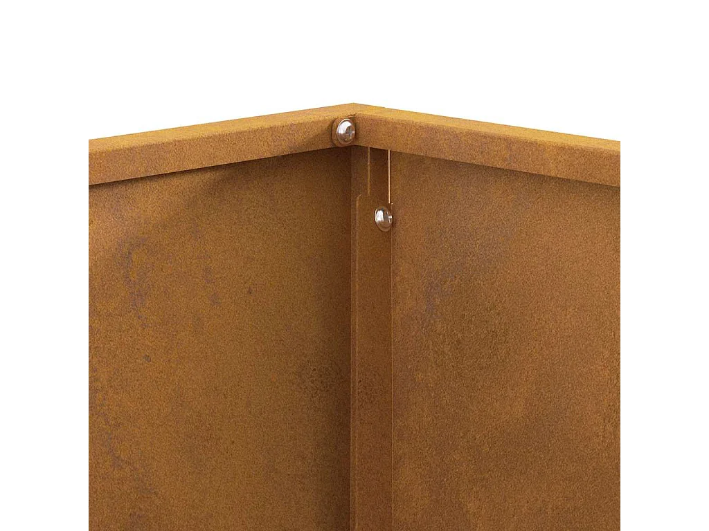 Braise Marron 60 x 60 x 30 cm Acier