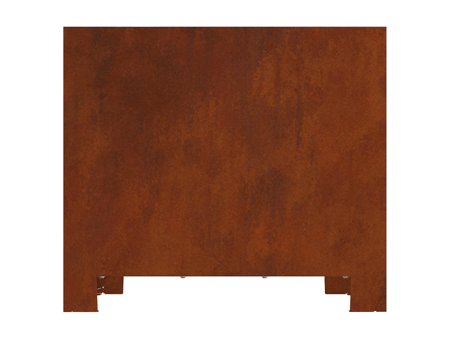 Hoguera Marrón 60 x 60 x 30 cm Acero al carbono