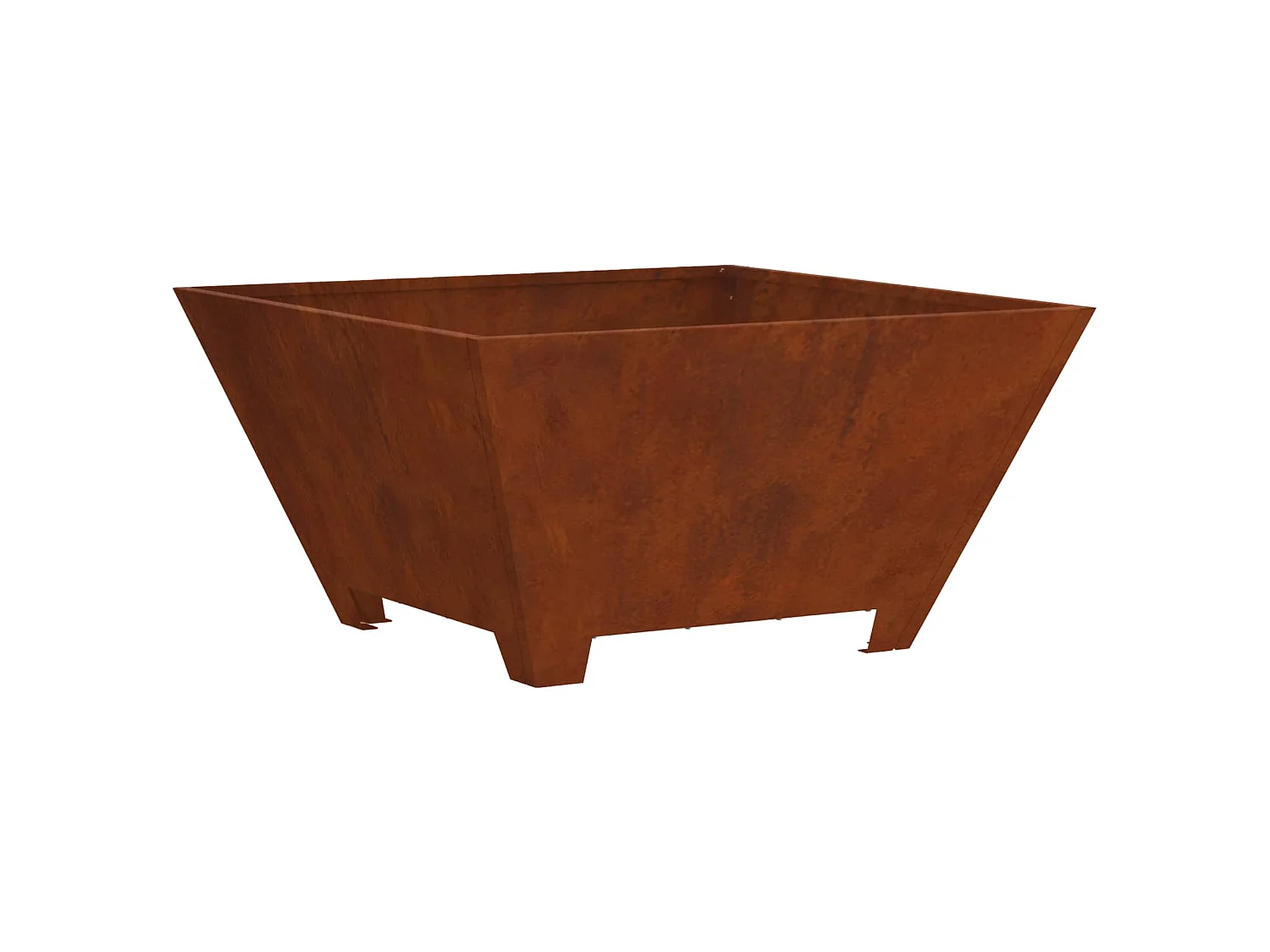 Focolare Marrone 60 x 60 x 30 cm Acciaio CorTen