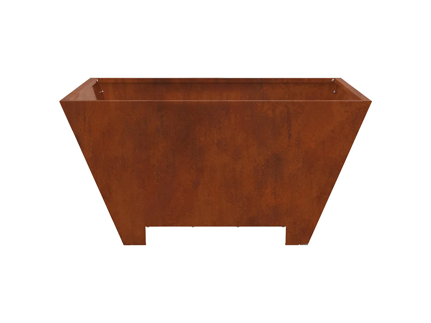 Focolare Marrone 60 x 60 x 30 cm Acciaio CorTen