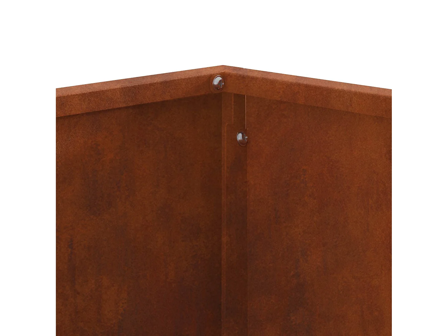 Focolare Marrone 60 x 60 x 30 cm Acciaio CorTen