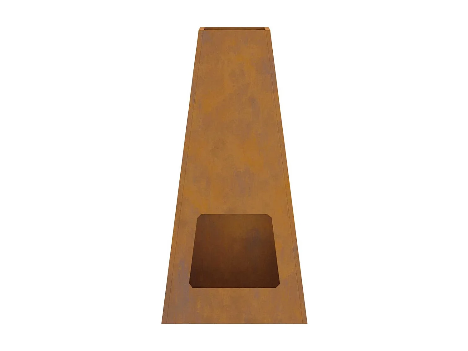 Braise Marron 50 x 35 x 100 cm Acier résistant aux intempéries