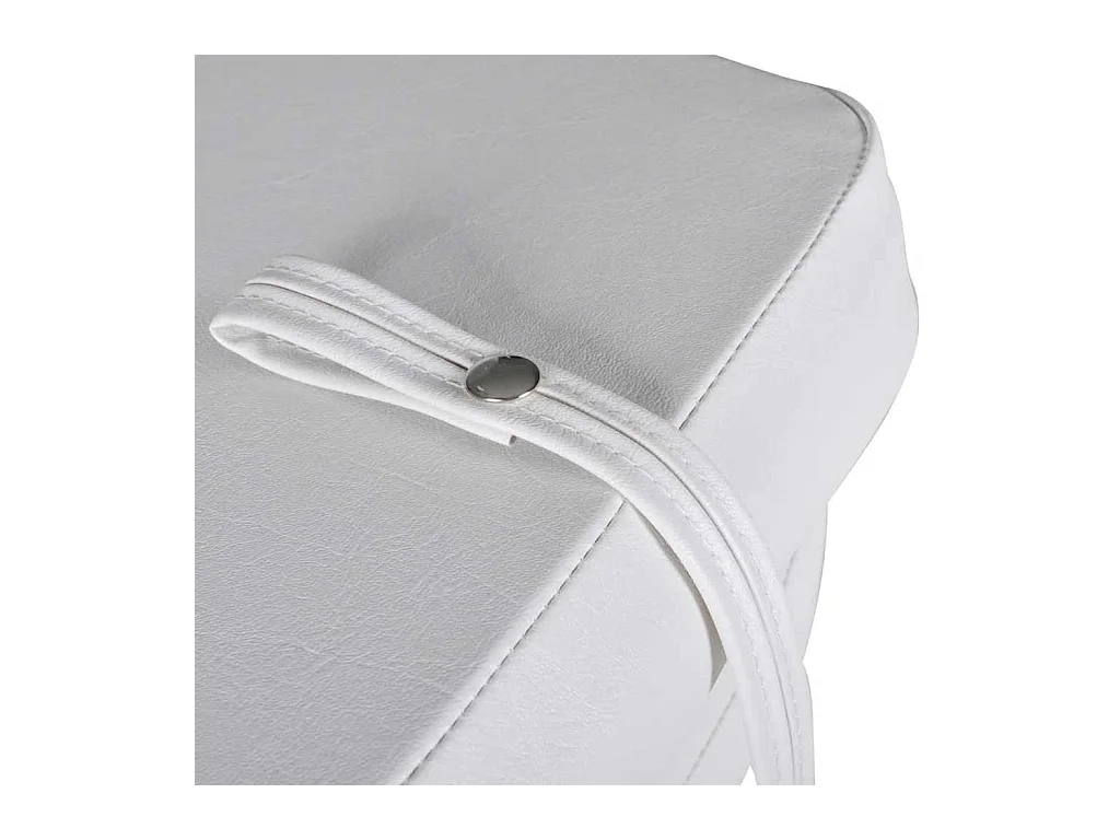 vidaXL Sièges de bateau 2 pcs Dossier pliable avec oreiller 41x36x48cm