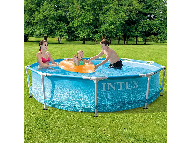 Piscina redonda Beachside Frame Intex 28206NP +6A D305x76 cm