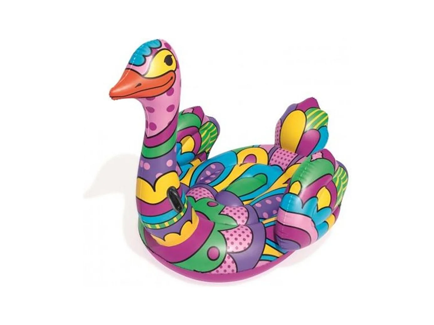 Autruche à chevaucher - 190 x 166 cm