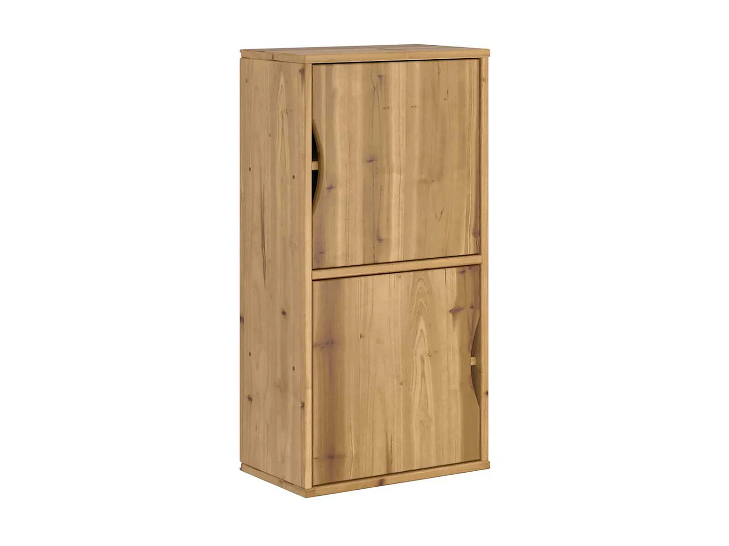 Beistellschrank ODDA 40x24x79 cm Massivholz Kiefer