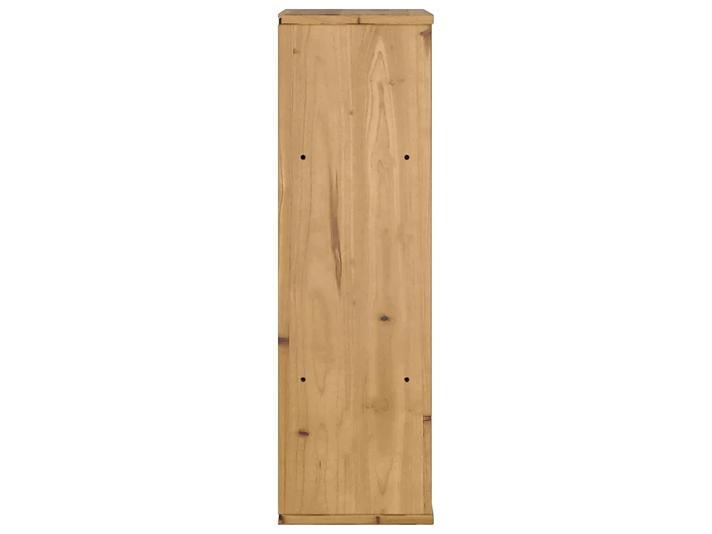 Beistellschrank ODDA 40x24x79 cm Massivholz Kiefer