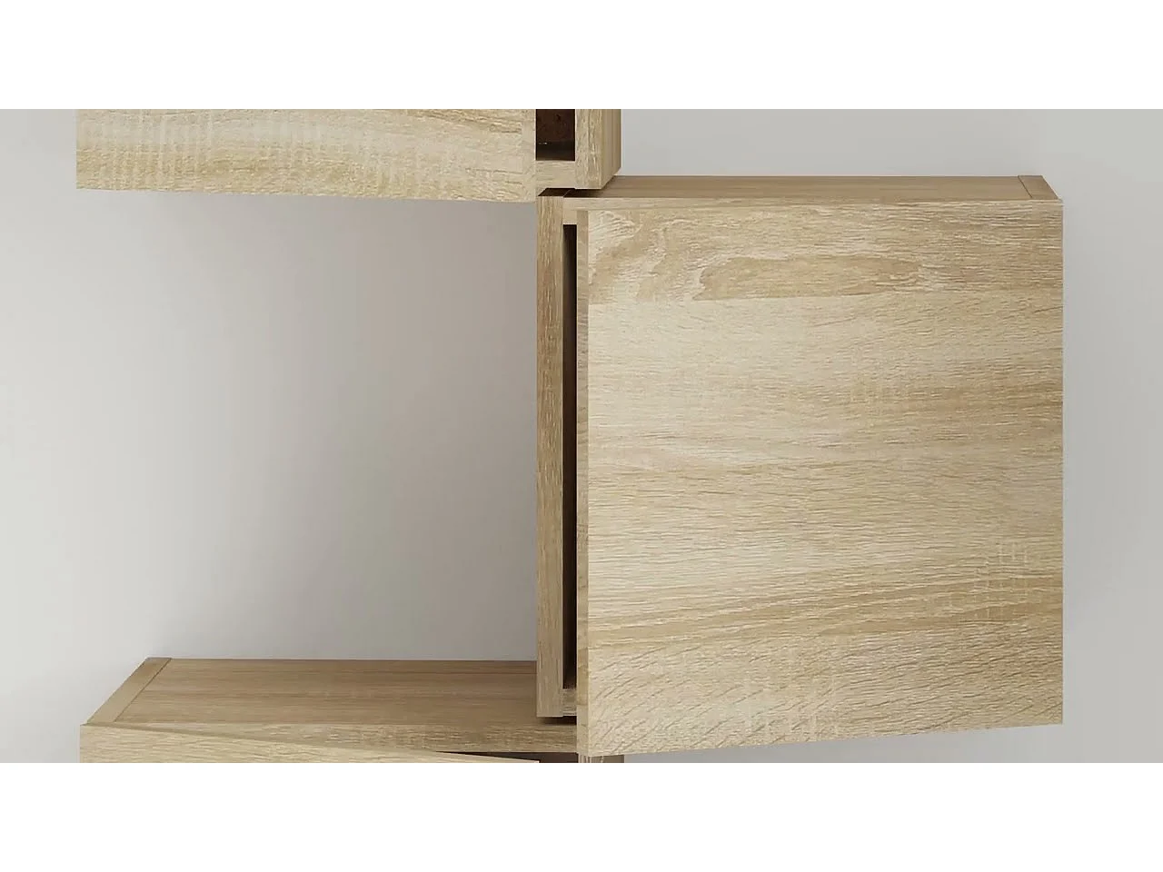 Meubles TV muraux 4 pcs Chêne sonoma 30,5x30x30 cm