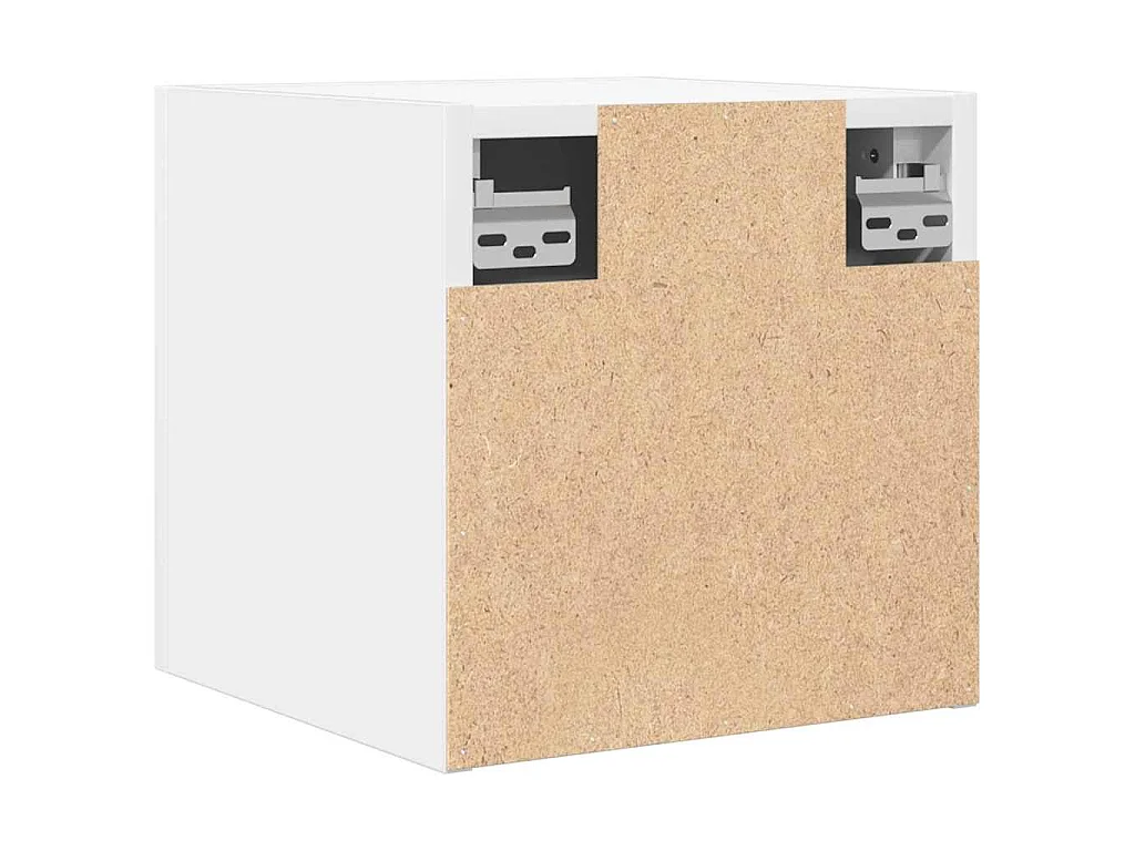 Meubles TV muraux 4 pcs Blanc 30,5x30x30 cm