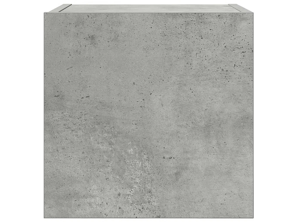 Muebles de salón de pared 4 uds gris hormigón 30,5x30x30 cm