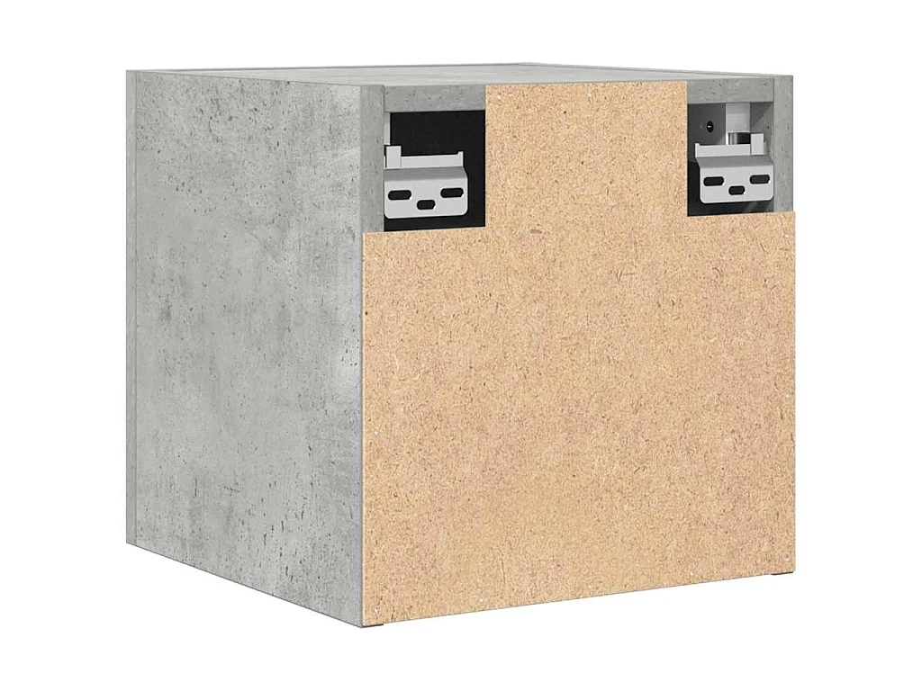 Meubles TV muraux 4 pcs Gris béton 30,5x30x30 cm