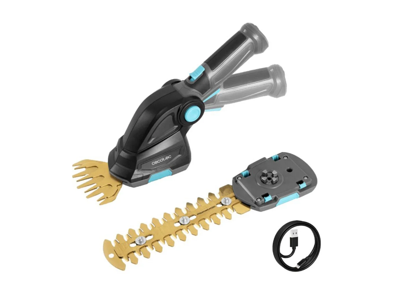 Cortasetos Cecotec TitaniumSword 2000 Hand batería integrada inalámbrico