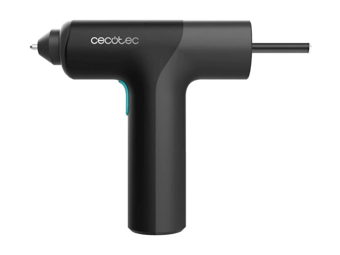 Pistola de silicona Cecotec Perfect Fix 360 FreeStyle 20 barras de silicona negro