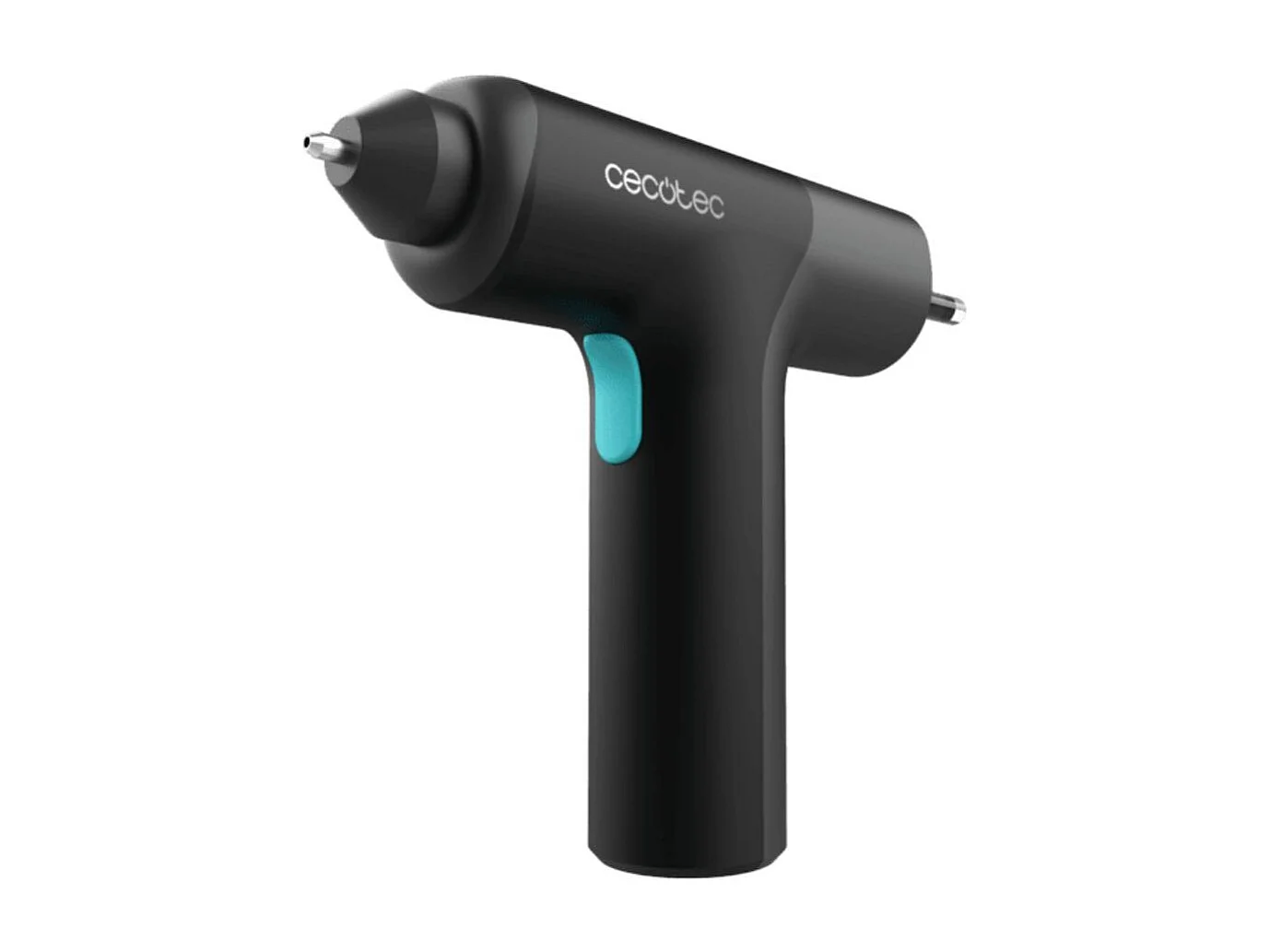 Pistola de silicona Cecotec Perfect Fix 360 FreeStyle 20 barras de silicona negro