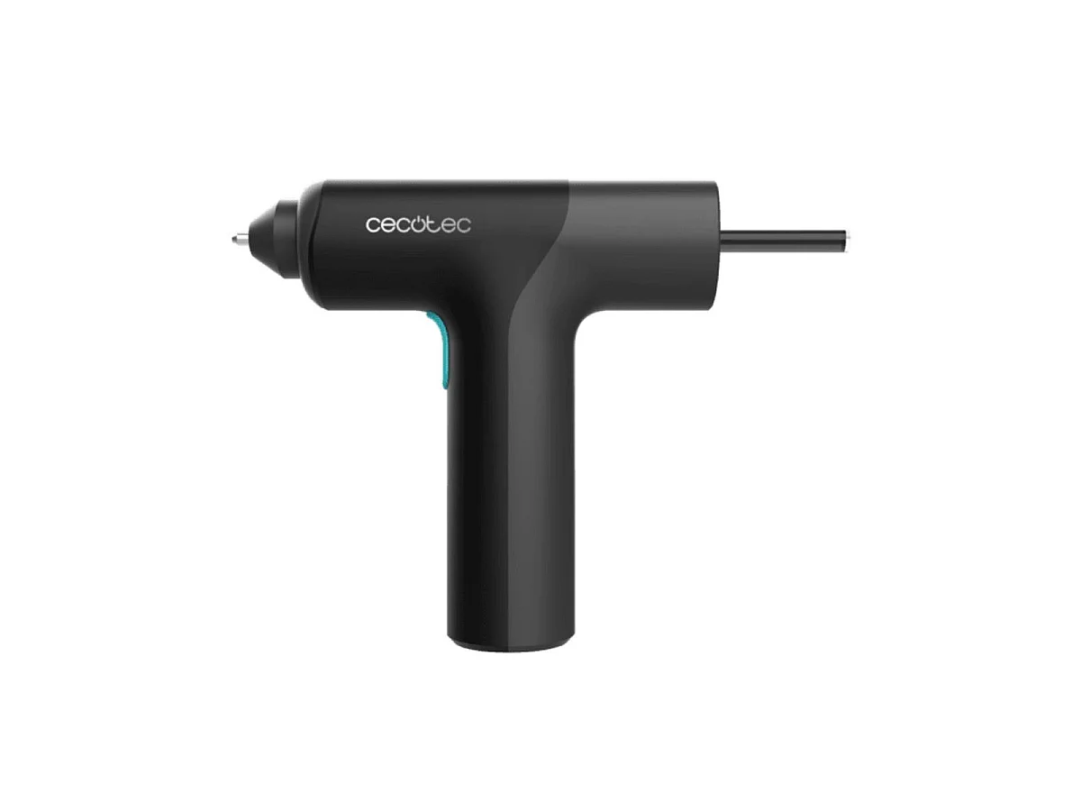 Pistola de silicona Cecotec Perfect Fix 360 FreeStyle 20 barras de silicona negro