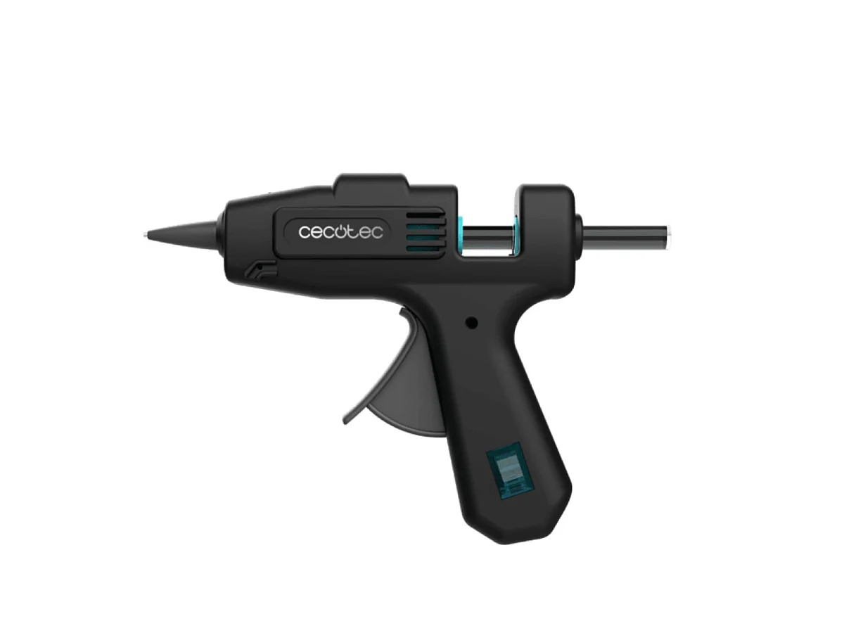 Pistola de silicona Cecotec Perfect Fix 20W 80 barras negro