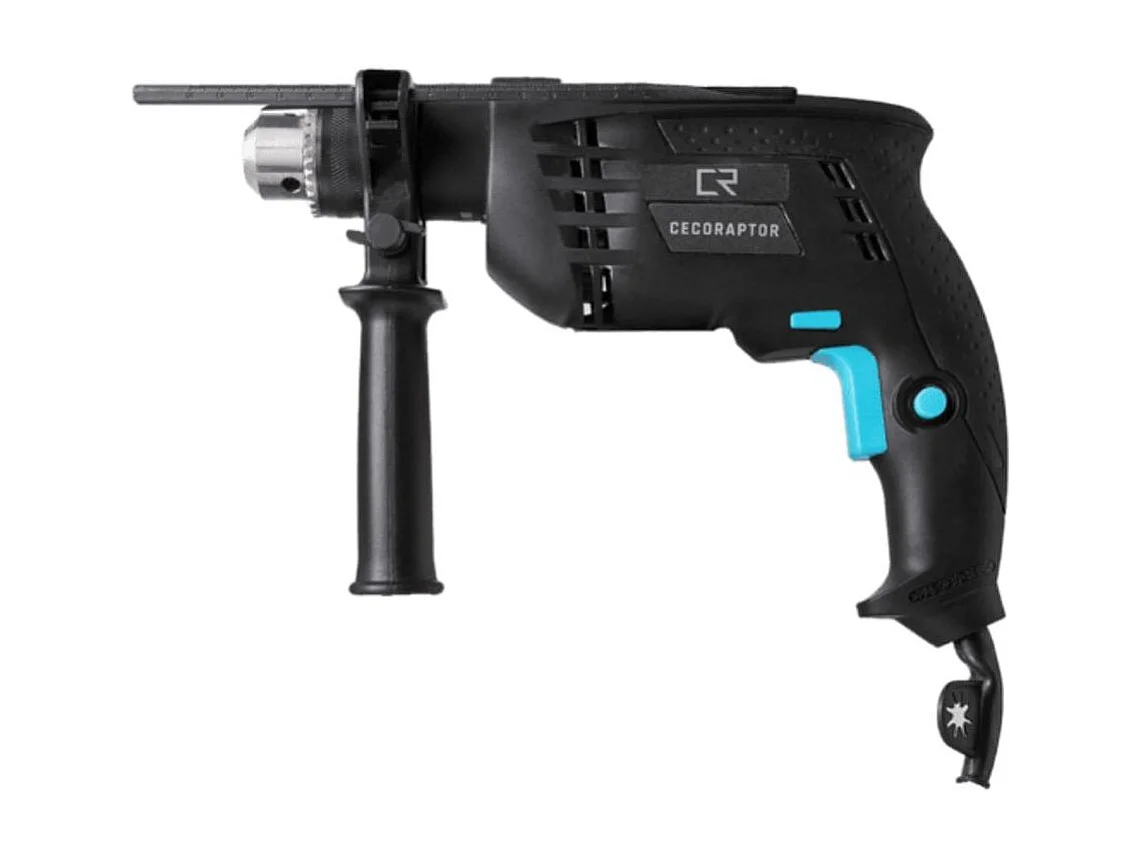 Taladro con percutor Cecotec Cecoraptor Impact Drill 850W 4800 rpm negro