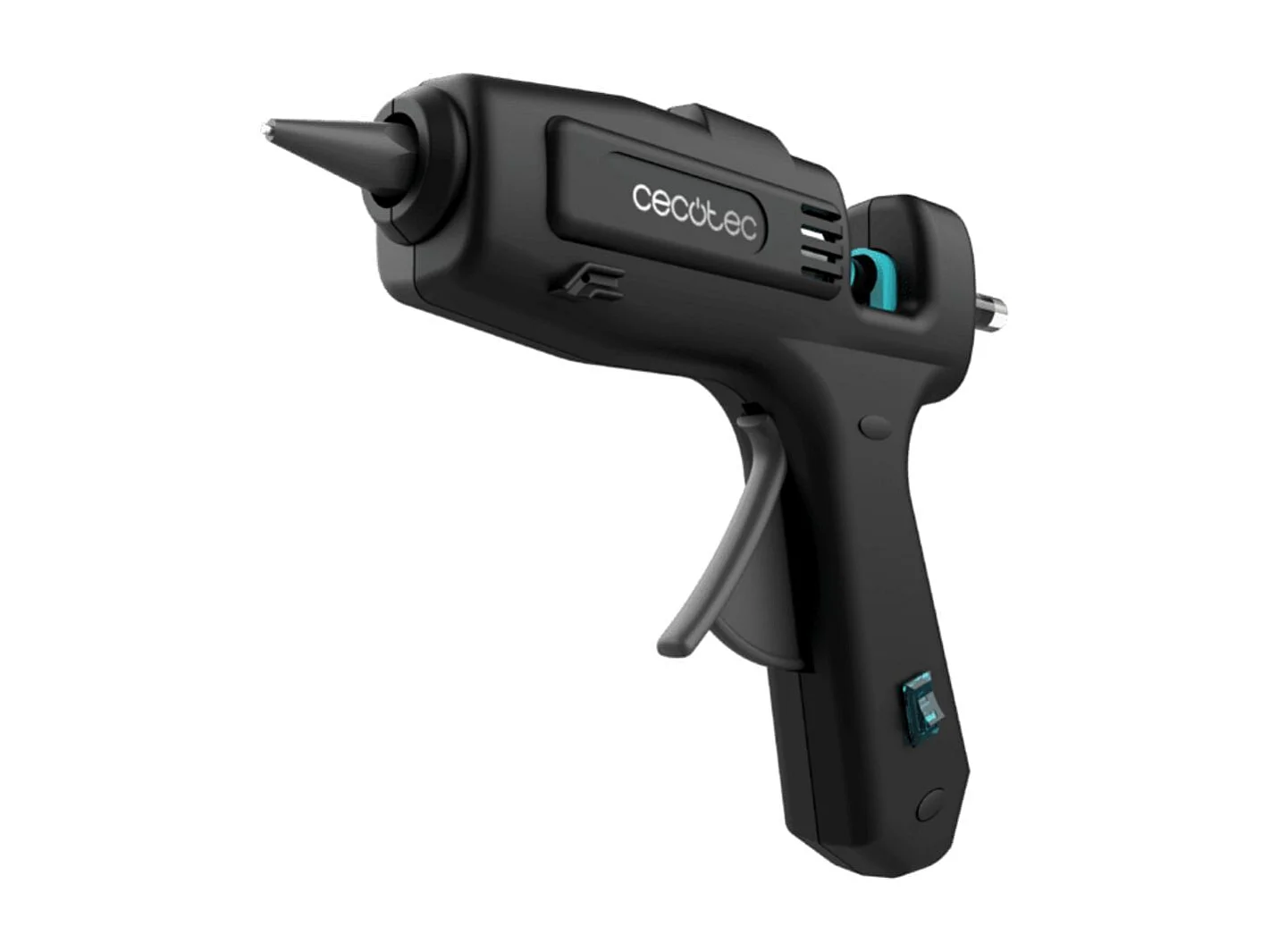 Pistola de silicona Cecotec Fix 100 Pro 100W + 80 barras negro