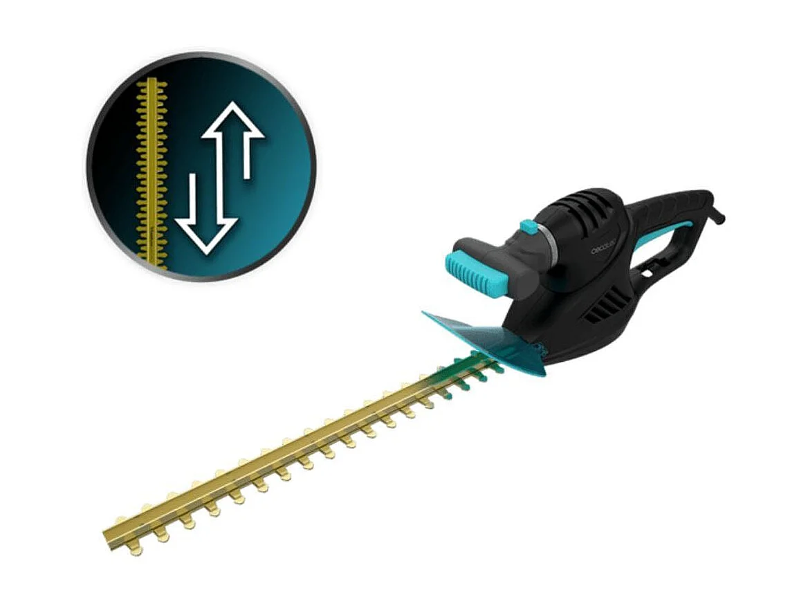 Cortasetos eléctrico Cecotec TitaniumSword 450 con cable 45 cm