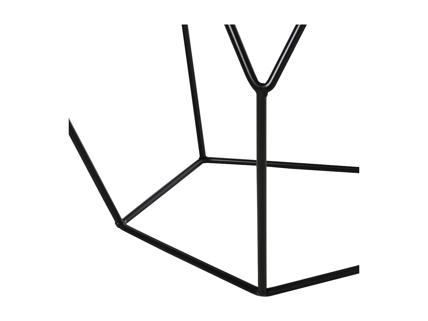 Mesa de centro redonda de metal com cesto de armazenamento 51x51x44 cm Sala de estar Quarto Preto