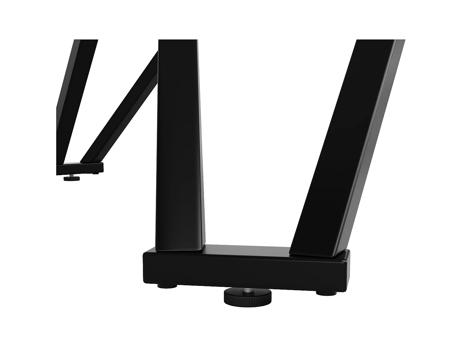 Tavolo rotondo 100×100×76 cm MDF imitazione marmo nero metallo salone cucina