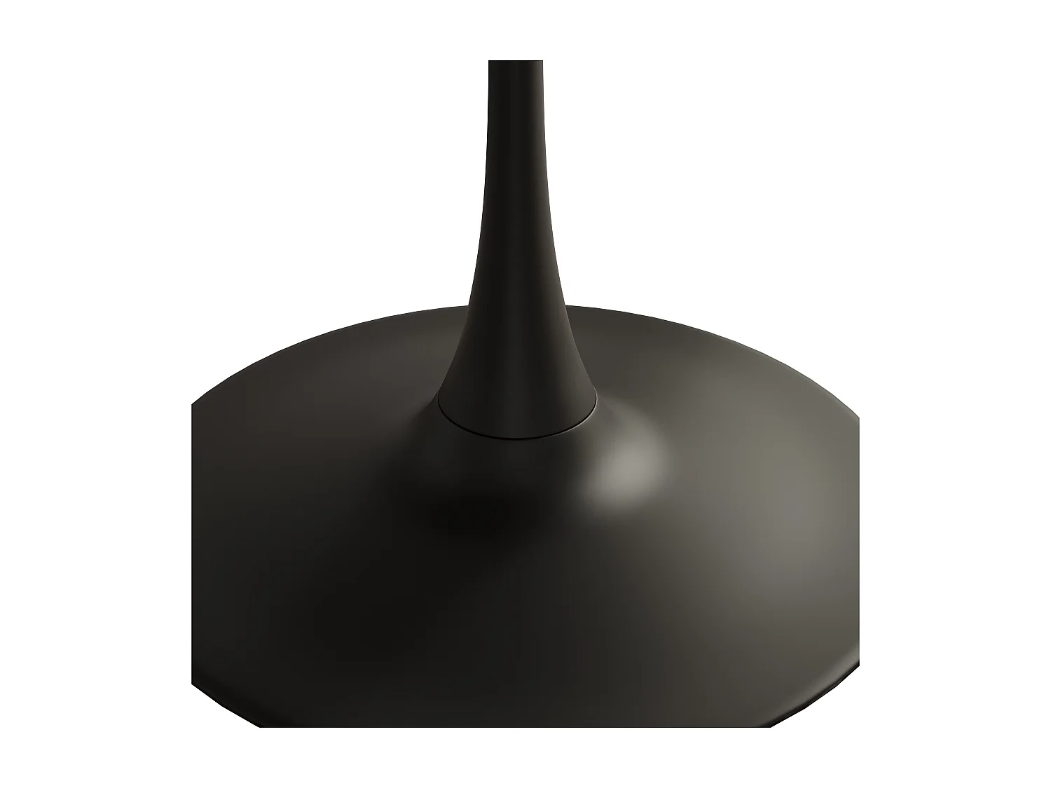 Mesa redonda MDF efeito madeira preta 120 cm metal para sala de jantar e sala de estar