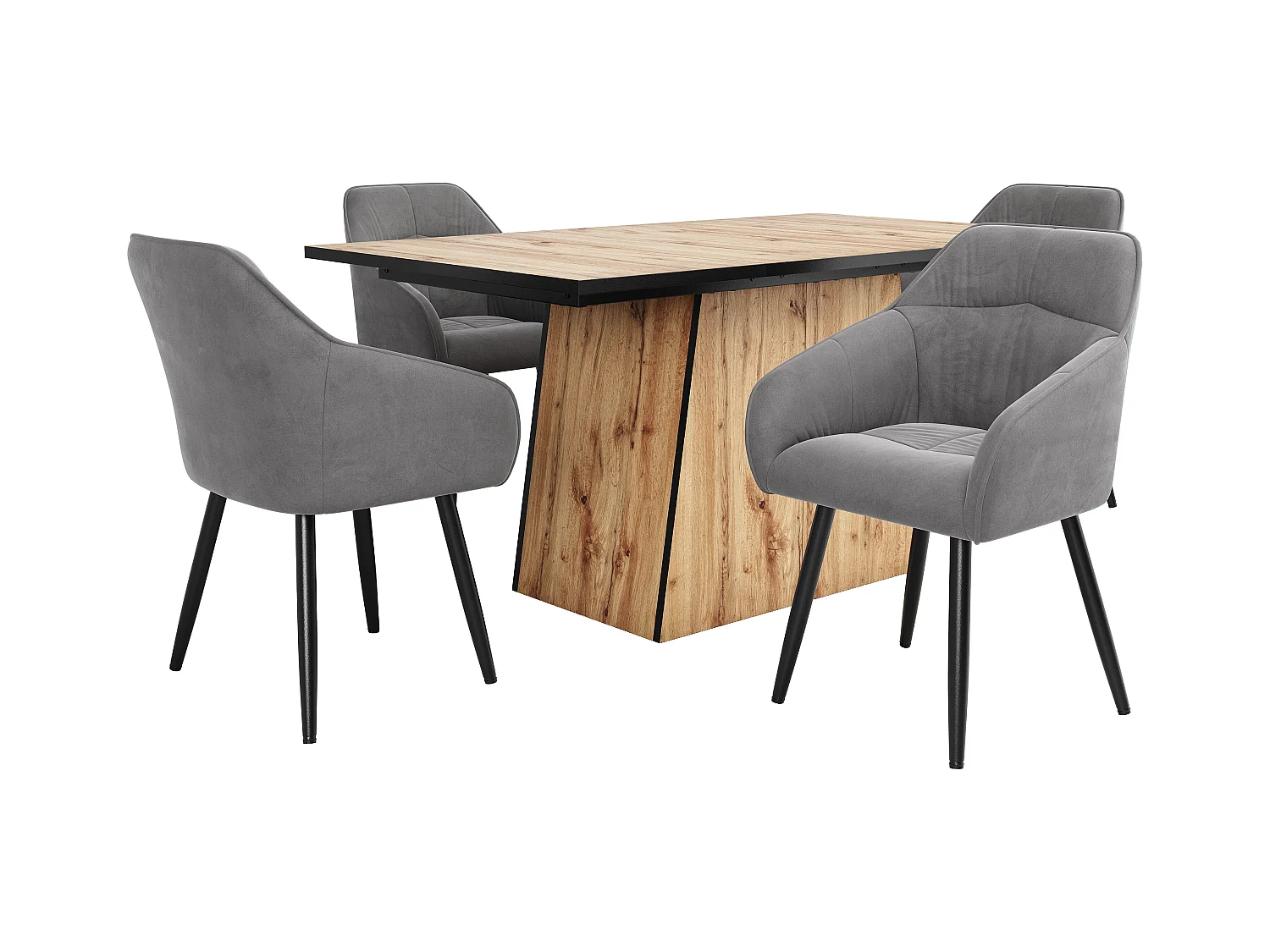 Tavolo da pranzo MDF bois marrone per cucina salone 138,5x80 cm 4-6 persone