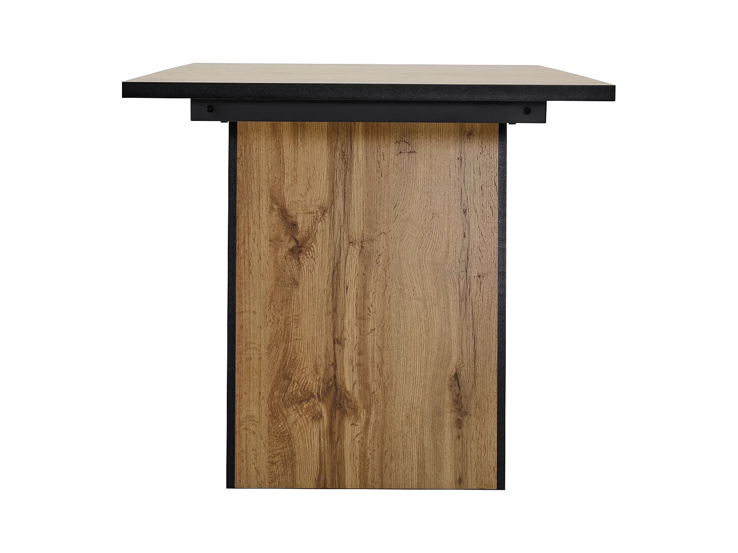 Tavolo da pranzo MDF bois marrone per cucina salone 138,5x80 cm 4-6 persone