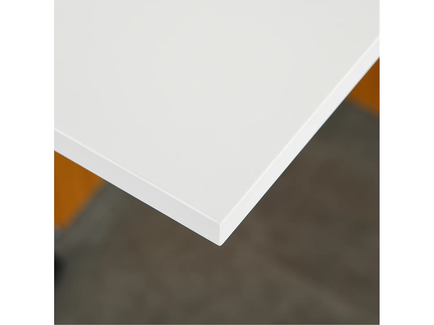 Tavolo Pliante Mobile Bois et Blanc avec Roulettes Cuisine Salle à Manger 120x80 cm