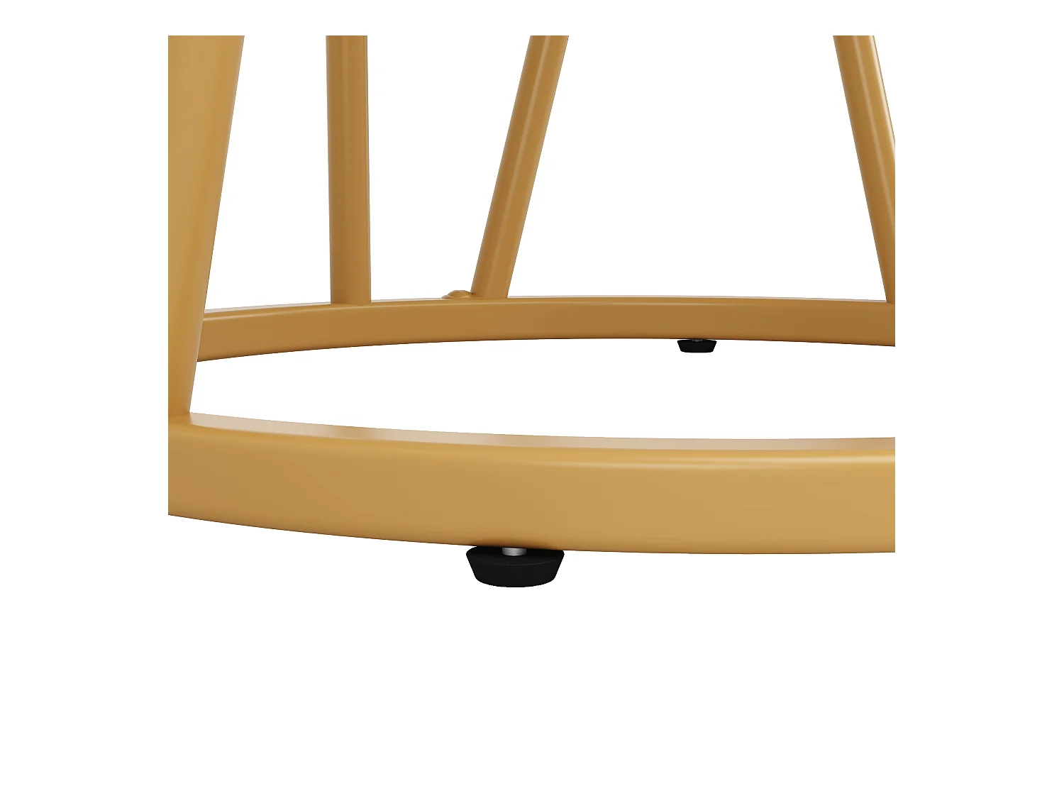 Mesa redonda de mármol MDF 80x80 cm para comedor salón 4-6 personas patas doradas