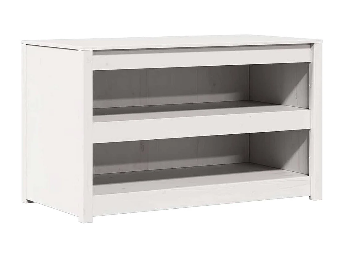 Armoire de cuisine Blanc 106 x 55 x 64 cm Pin massif