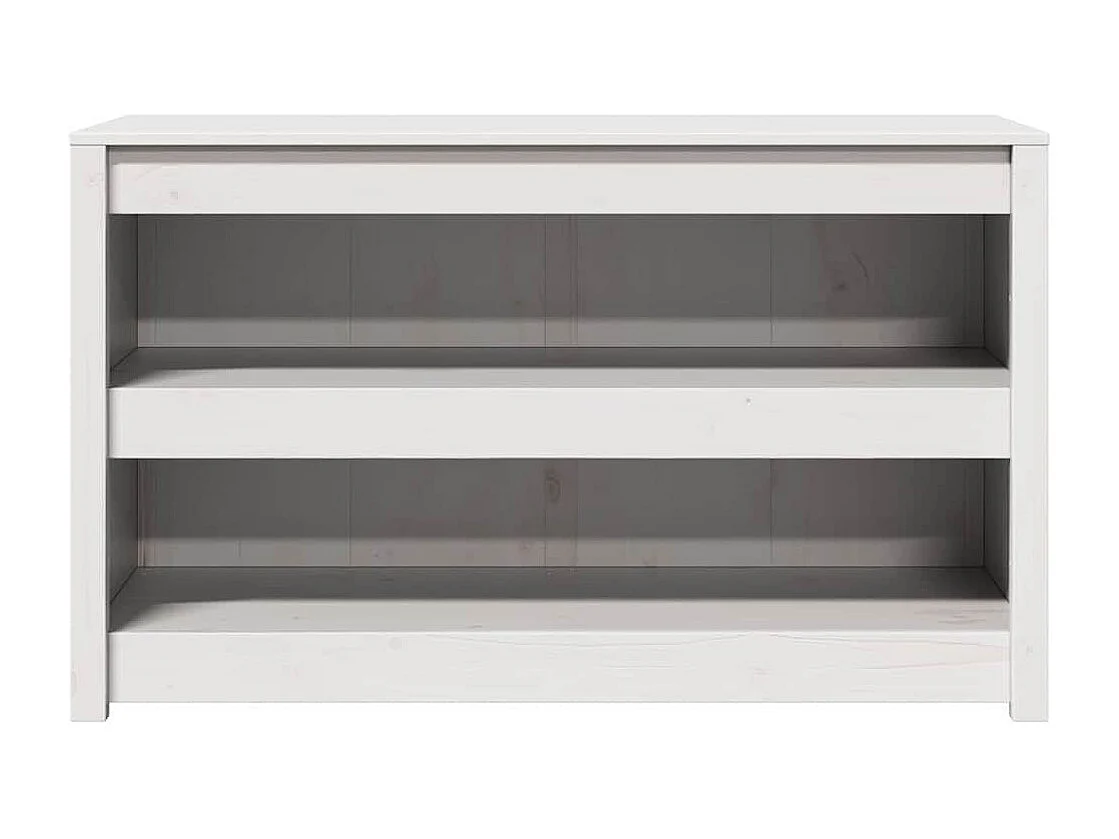 Armoire de cuisine Blanc 106 x 55 x 64 cm Pin massif