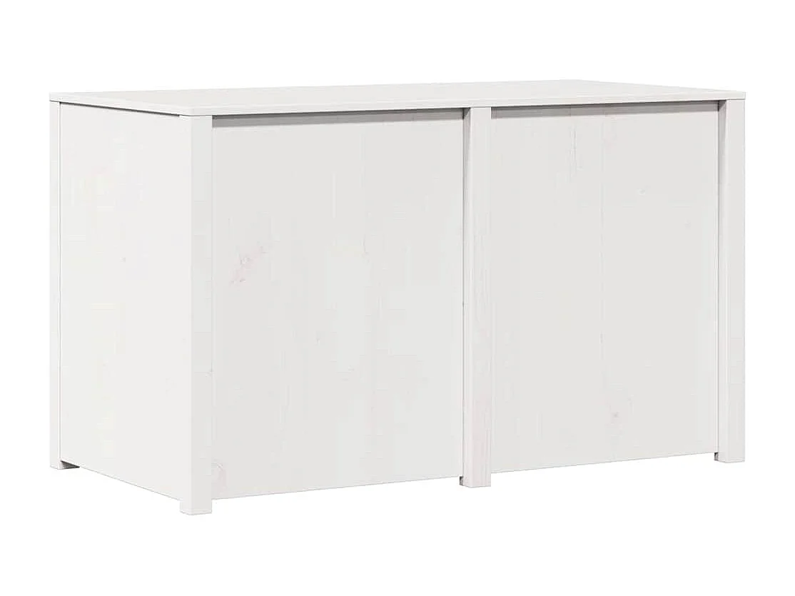 Armoire de cuisine Blanc 106 x 55 x 64 cm Pin massif